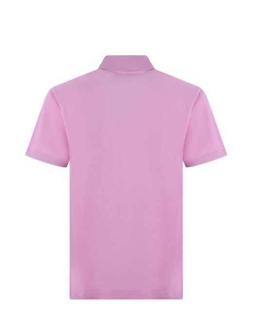 Lacoste Pink Polo Shirt for men