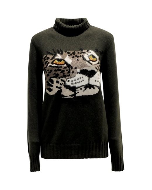 P.A.R.O.S.H. Black 807 Lachloe Fantasy Sweater