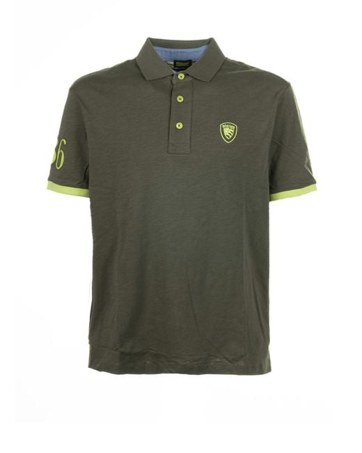 Blauer Green Polo 36 With Short Sleeves for men