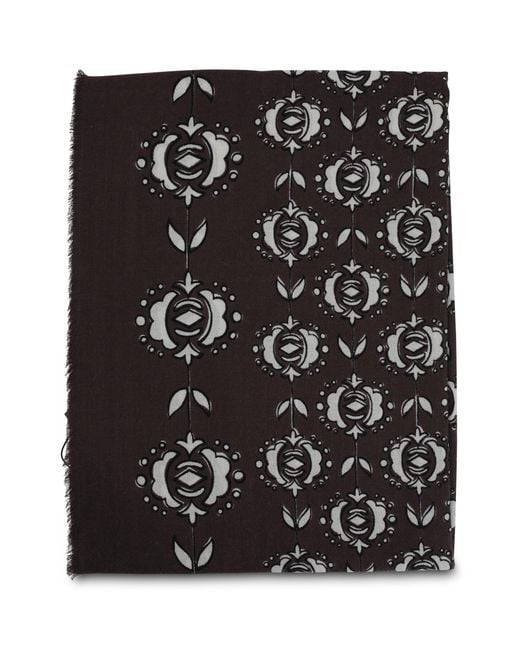 Weekend by Maxmara Black Scarfs 80 Lana Seta