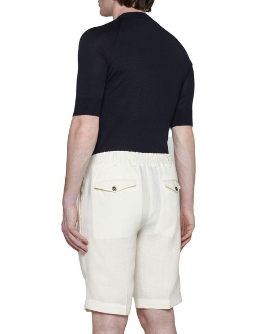 PT Torino White Shorts for men