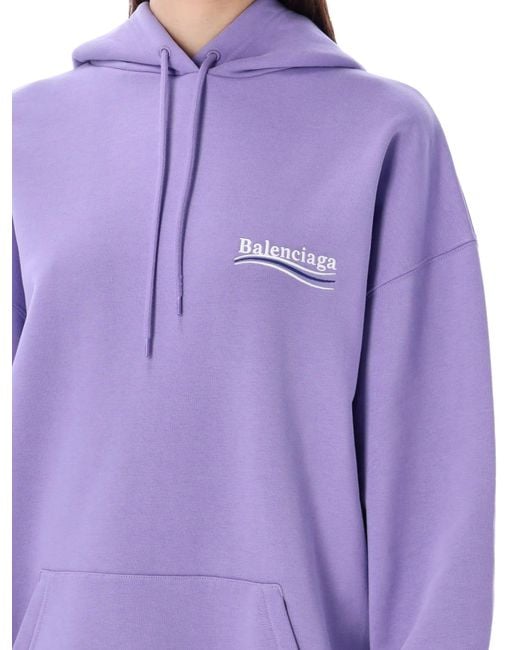 Balenciaga sweatshirt purple clearance