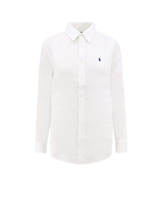 Ralph Lauren Shirt in White | Lyst