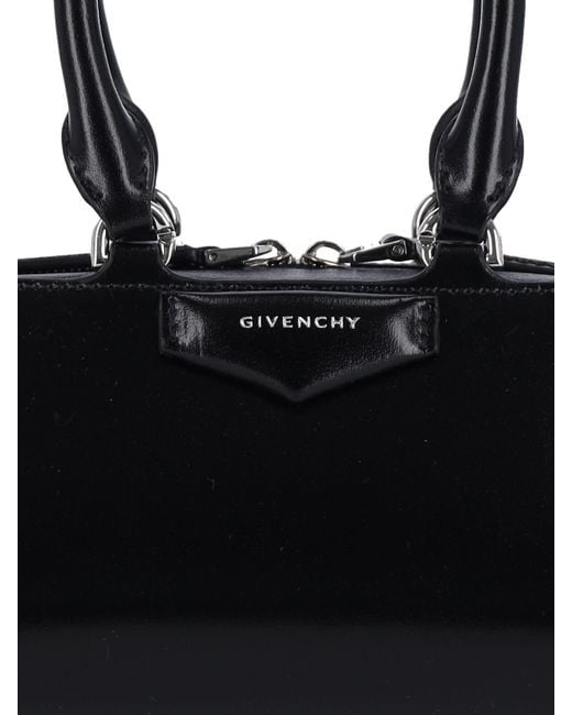 Givenchy Black "Antigona East/West" Mini Bag
