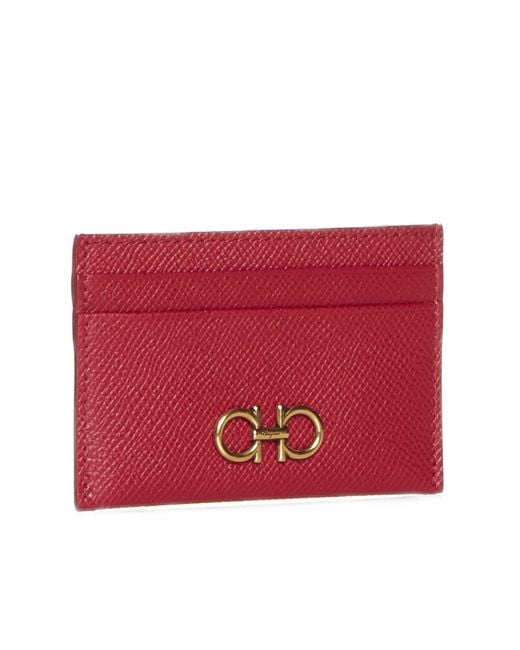Ferragamo Wallet in Red Lyst UK