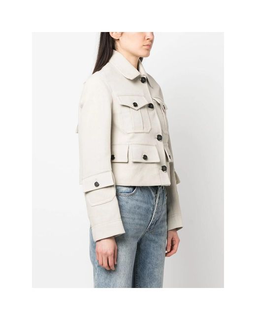 DURAZZI MILANO Natural Cropped Jacket
