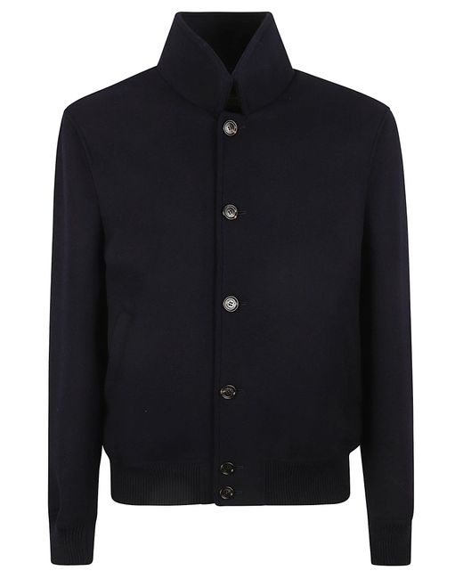Brunello Cucinelli Blue Button Classic Jacket for men
