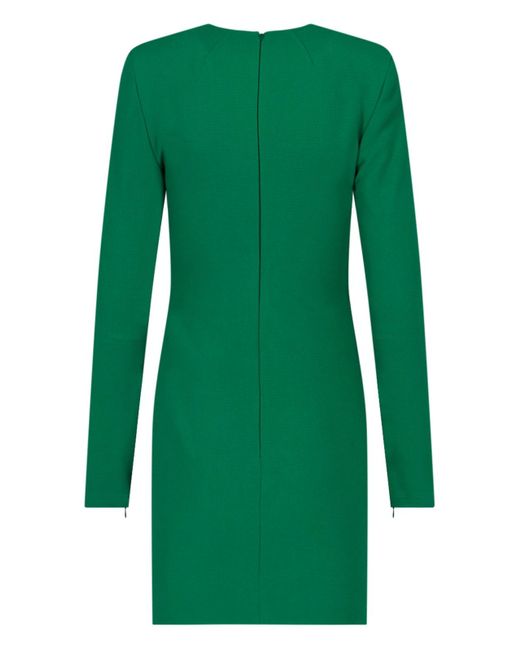 Victoria Beckham Green Midi Dress