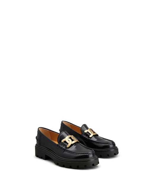 Tod's Black Kate Loafer
