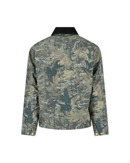 Carhartt Green Detroit Jacket for men