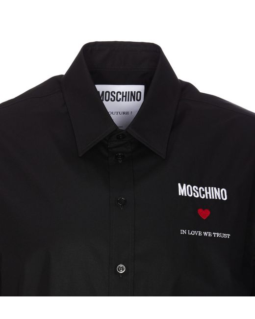 Moschino Black Shirts for men