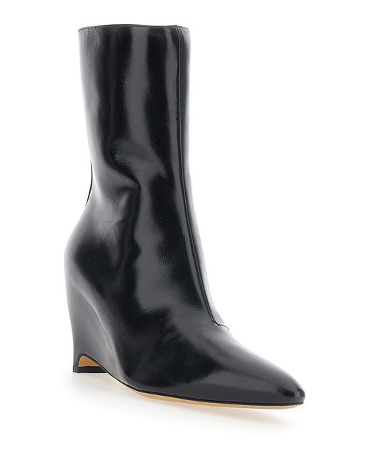 Maison Margiela Black Ankle Boots Leather Sheep