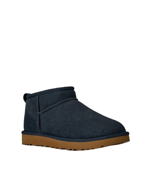 Ugg Blue Boots Classic Ultra Mini