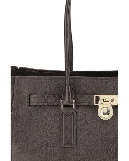 Michael Kors Black Hamilton Moderne Large Tote Bag