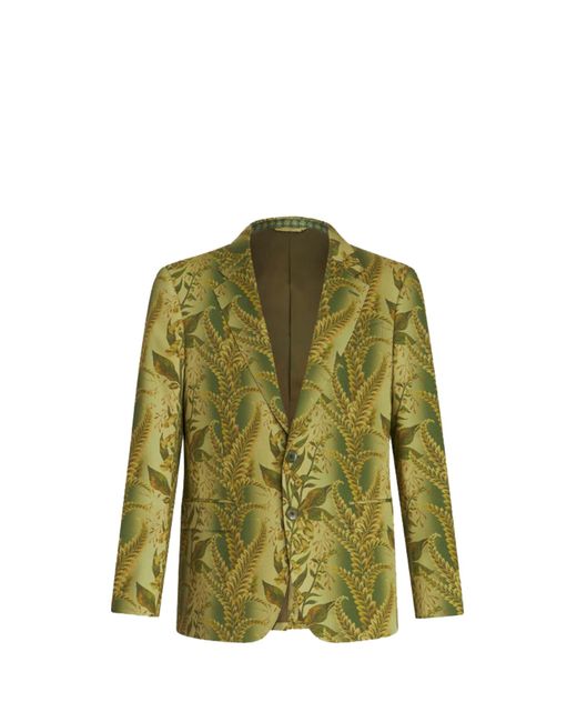 Etro Green Blazer for men