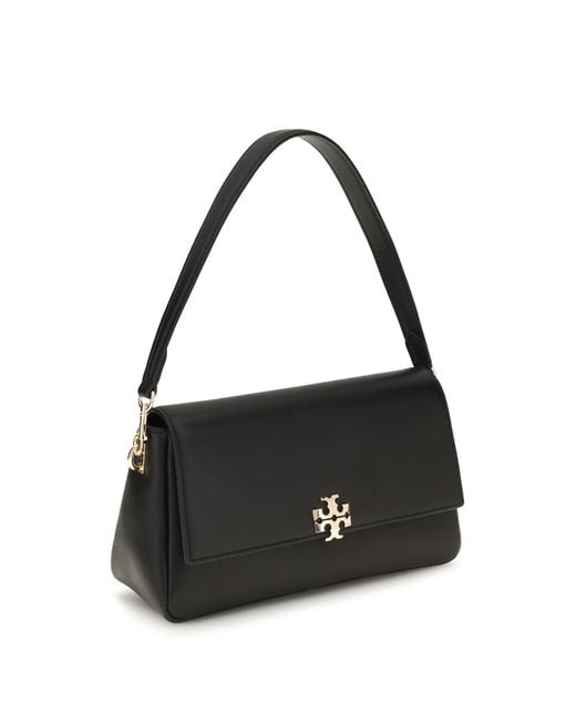 Tory Burch Black Shoulder Bag Charlie Leather Calf