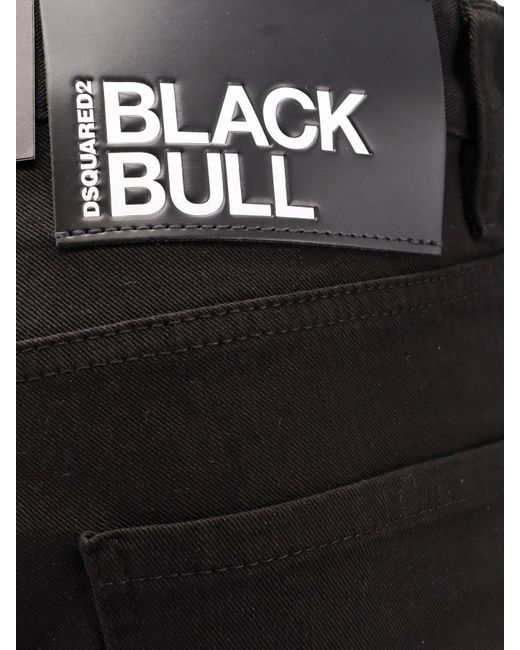 DSquared² Black Cool Guy Jean Trouser for men
