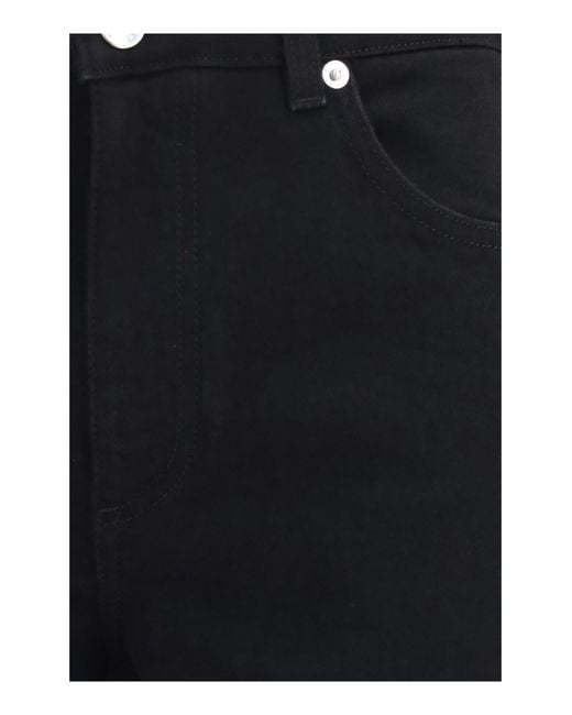 Dolce & Gabbana Black Five-Pocket Denim Jeans Cotton Trousers
