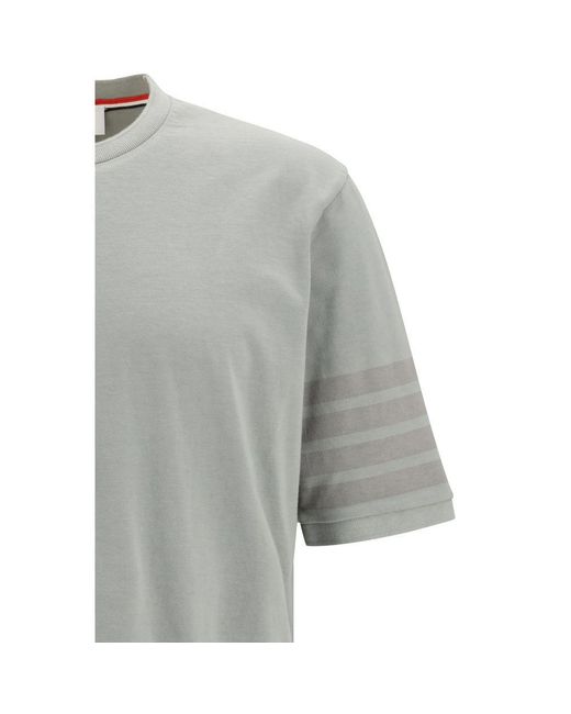 Thom Browne Gray Cotton Sportswear for men