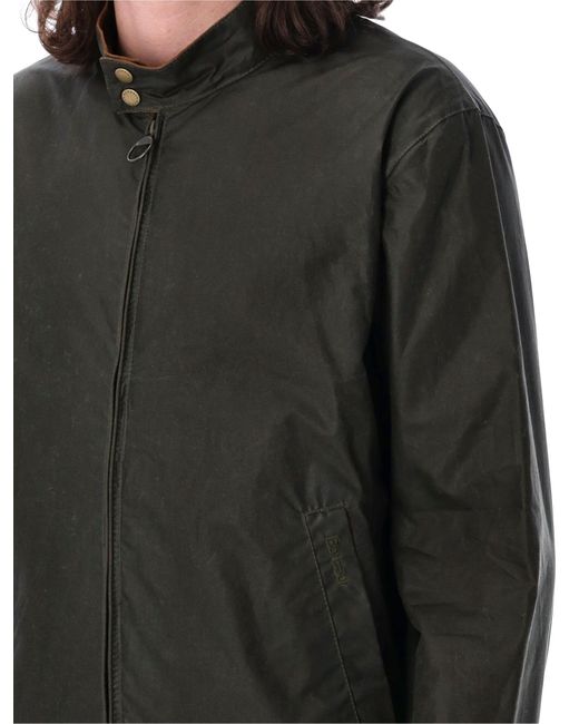 Barbour Black Royston Lightweight Casual Jacket for men