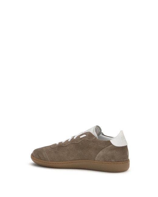 Be980 Gray Sneakers Harvard 1 Suede Upper: Trainers
