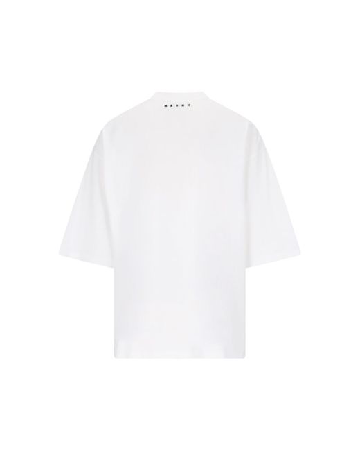 Marni White 'bespoke' T-shirt for men
