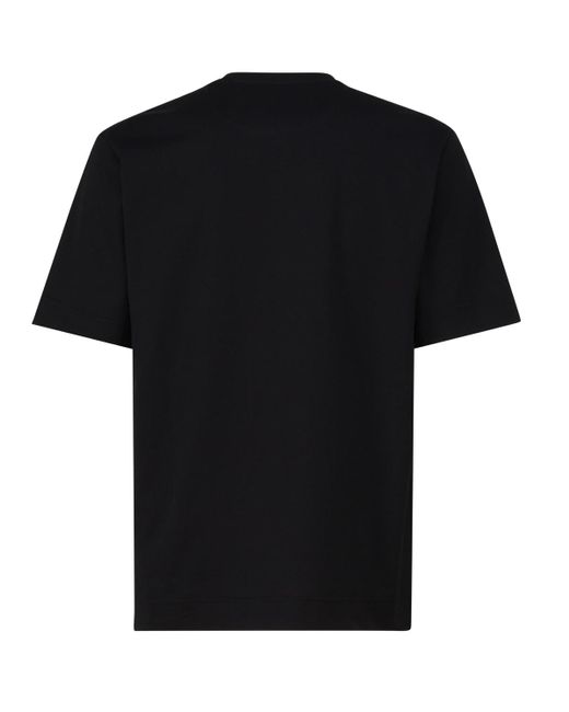 Fendi Black Jersey T-Shirt for men
