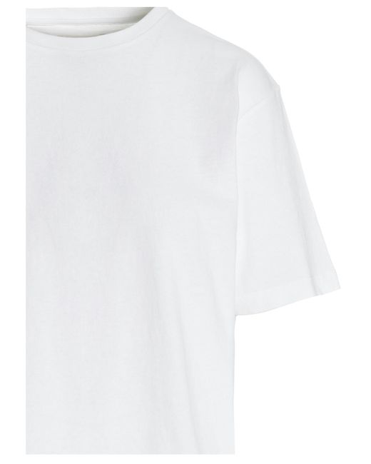Khaite White Mae T-Shirt