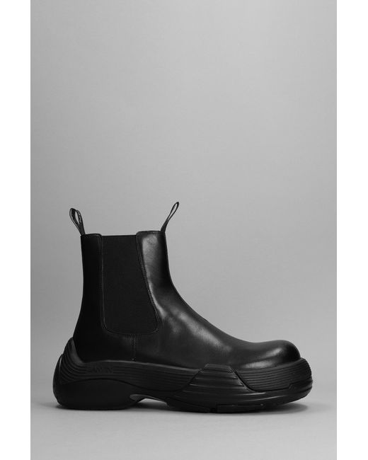 lanvin combat boots