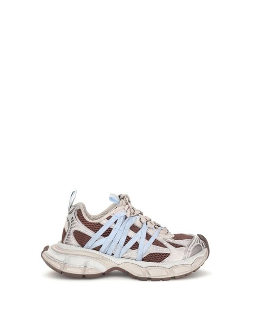 Balenciaga White 3Xl Interlace Sneakers