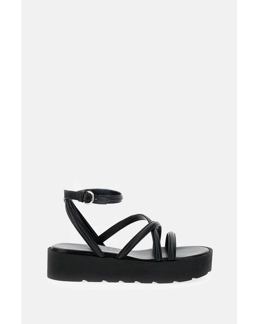 Gianvito Rossi White Faltform Sandals