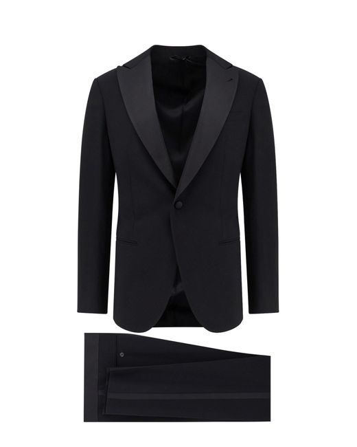 Giorgio Armani Blue Soho Virgin Wool Tuxedo for men