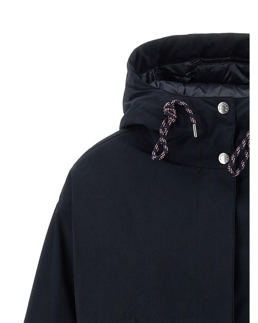 Moncler Blue Eucalyptus Down Jacket