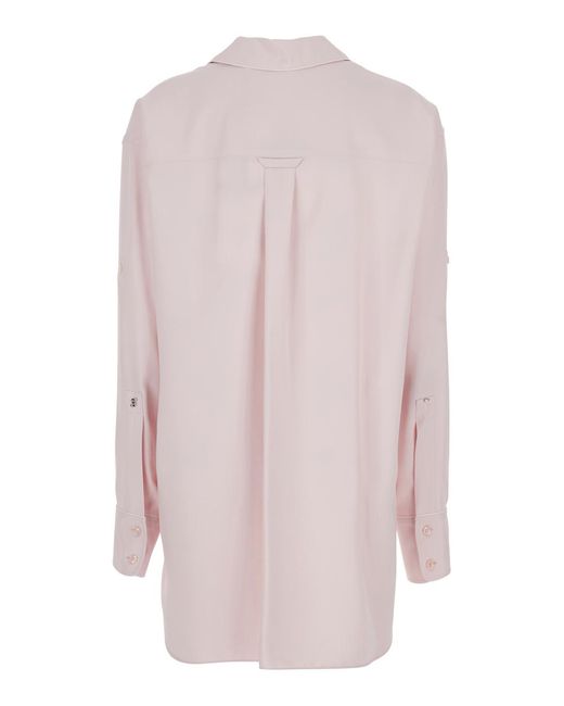 Sportmax Pink Dress Spxcocco Viscose