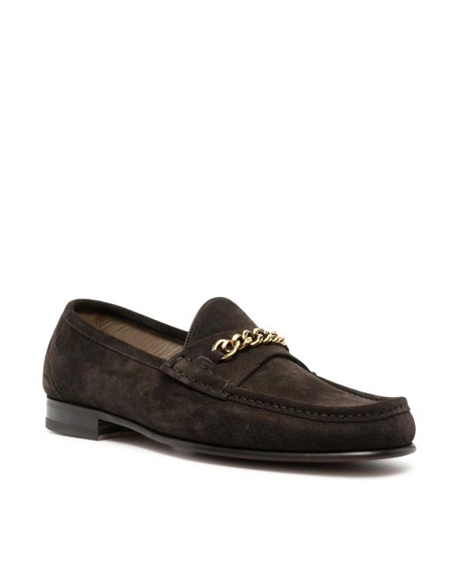 Tom Ford Black Loafers Shoes for men