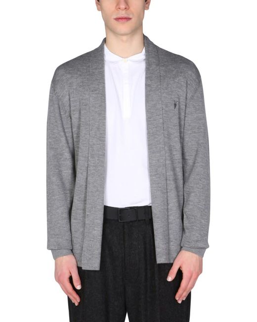AllSaints Gray Mode Cardigan for men