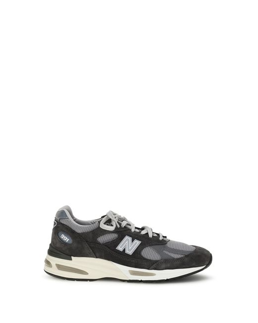 New Balance Multicolor Sneakers 991V2 Upper: Calf Leather Trainers