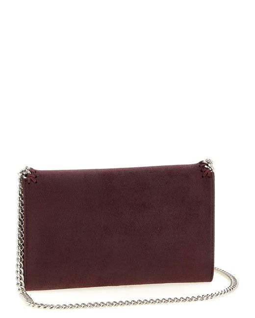 Stella McCartney Purple Falabella Wallet On Chain