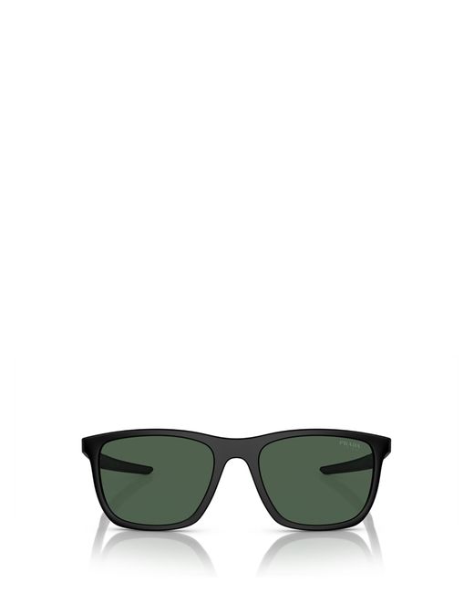 Prada Linea Rossa Green Ps 10Ws Matte Sunglasses for men