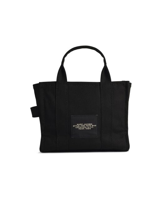Marc Jacobs Black Fabric The Tote Mini Bag