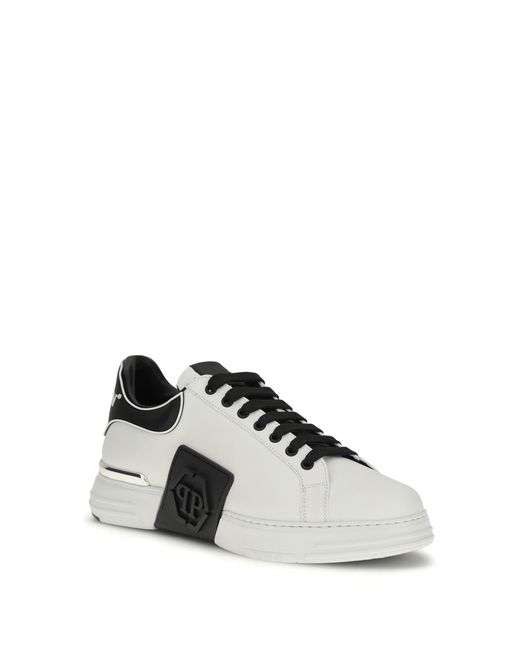 Philipp Plein White Phantom Sneakers for men