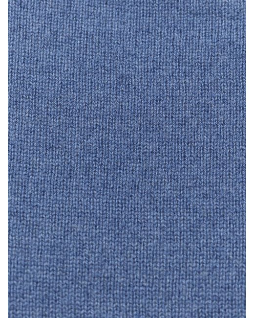 F Cashmere Blue Daisy 1 Cashemere Sweater