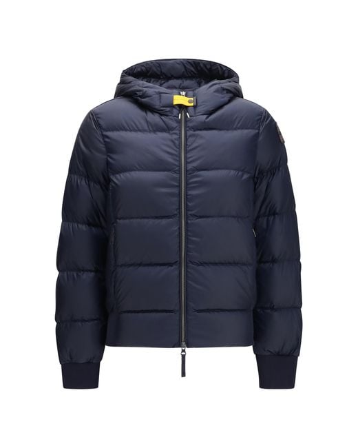 Parajumpers Blue Mariah Hooded Down Jacket