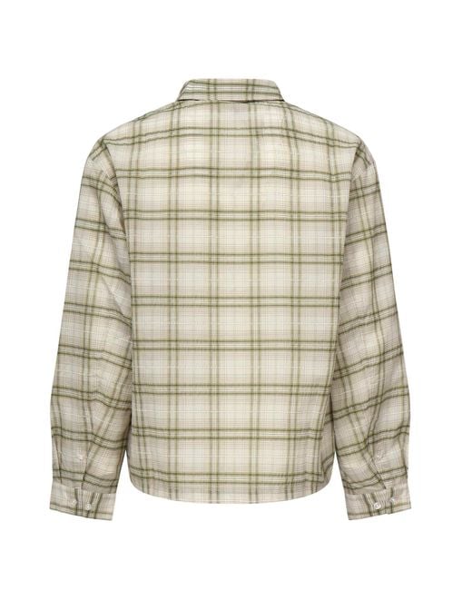 Represent Natural Flannel Check Shirt for men
