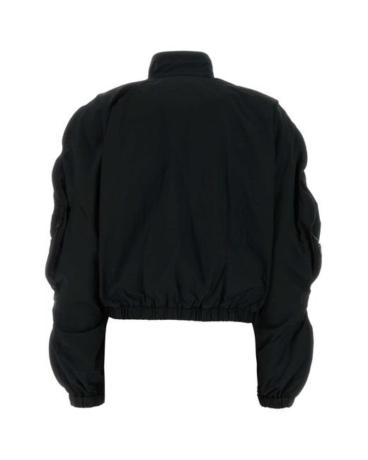 T By Alexander Wang Black Polyester Blend Jacket