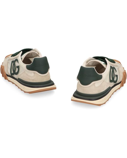 Dolce & Gabbana Multicolor Athletic Sneakers Fabric Polyamide Trainers for men