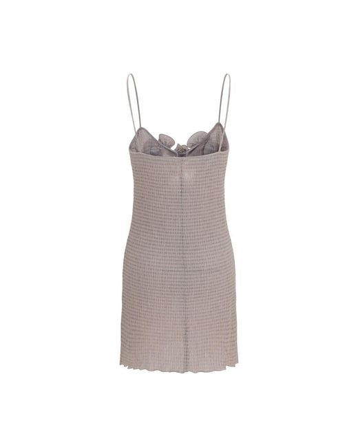 Magda Butrym Brown Lyocell Casual Dress