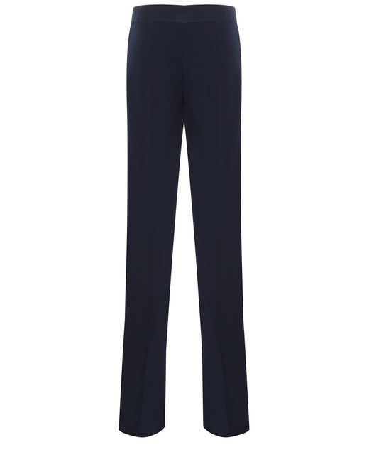 Manuel Ritz Blue Trousers Made Of Fabric