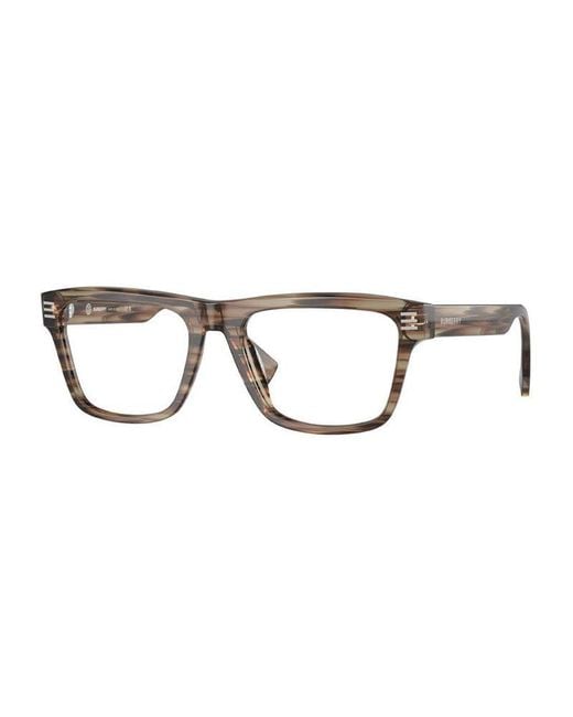 Burberry Brown Frame And Lens Eyeglasses for men