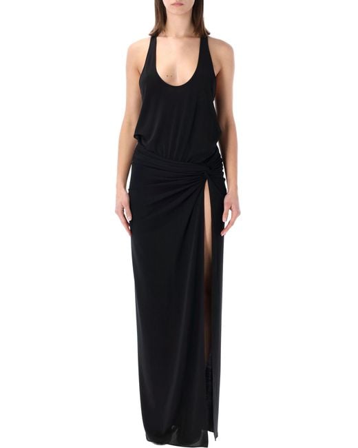 ANDAMANE Black Juno Maxi Dress Polyester